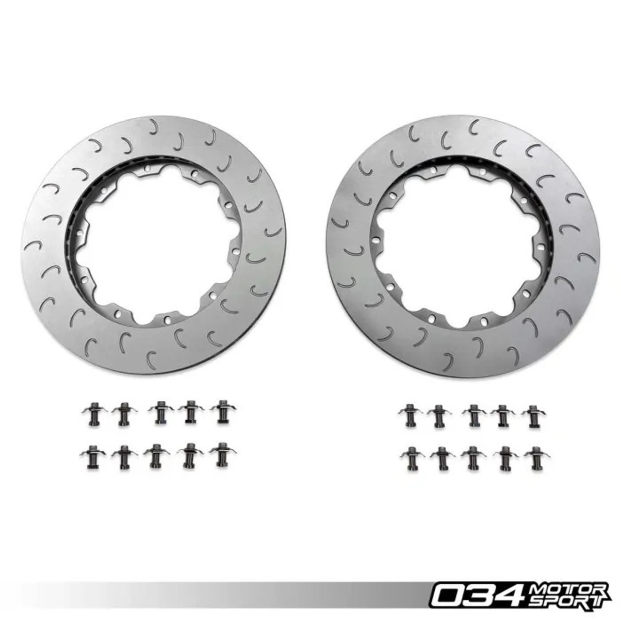 034Motorsport 355mm Replacement Rear Rotor Ring Set for MK8 Golf R & 8Y S3
