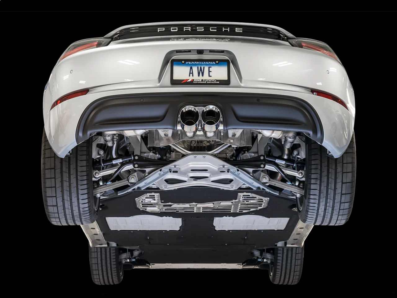 AWE Track Edition Exhaust for Porsche 718 Boxster & Cayman