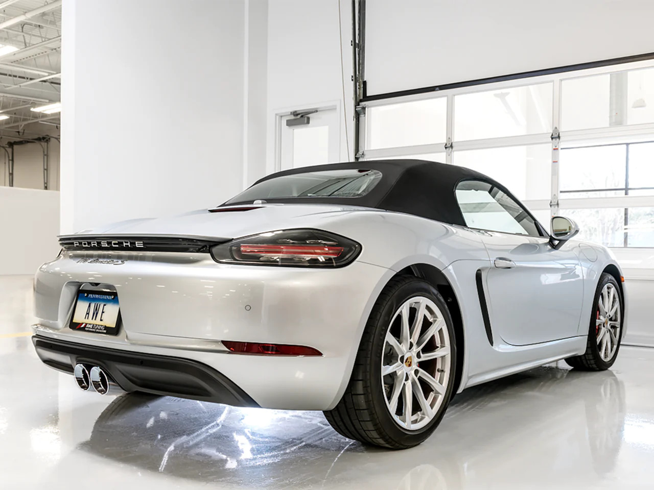 AWE Touring Edition Exhaust for Porsche 718 Boxster & Cayman