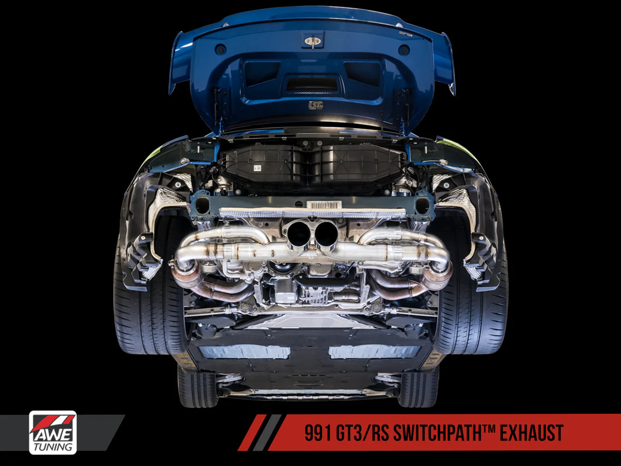 AWE SwitchPath Exhaust for 991.1 & 991.2 GT3 & GT3 RS