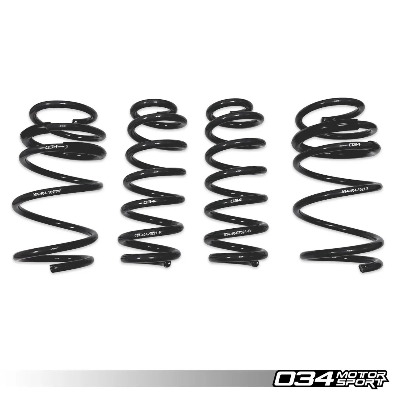 034Motorsport Dynamic+ Lowering Springs for MK8 Golf R