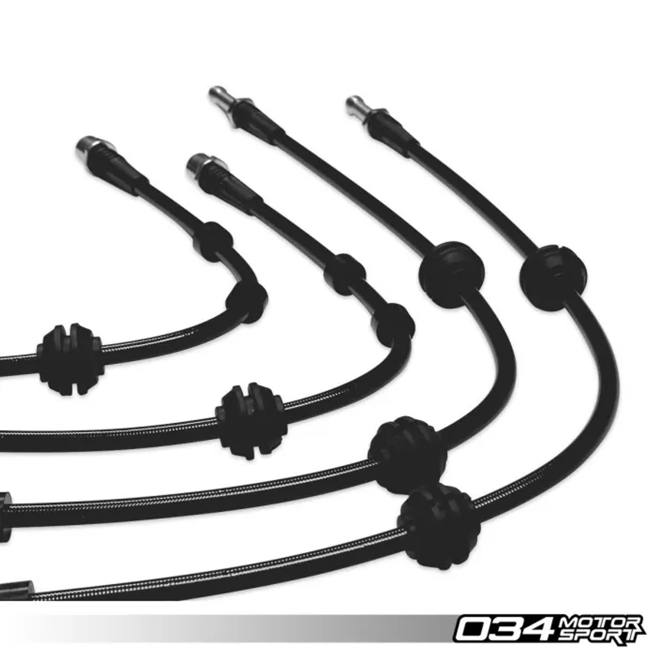 034Motorsport Stainless Steel Braided Brake Line Set for C7 & C7.5 A6, A7, S6 & S7