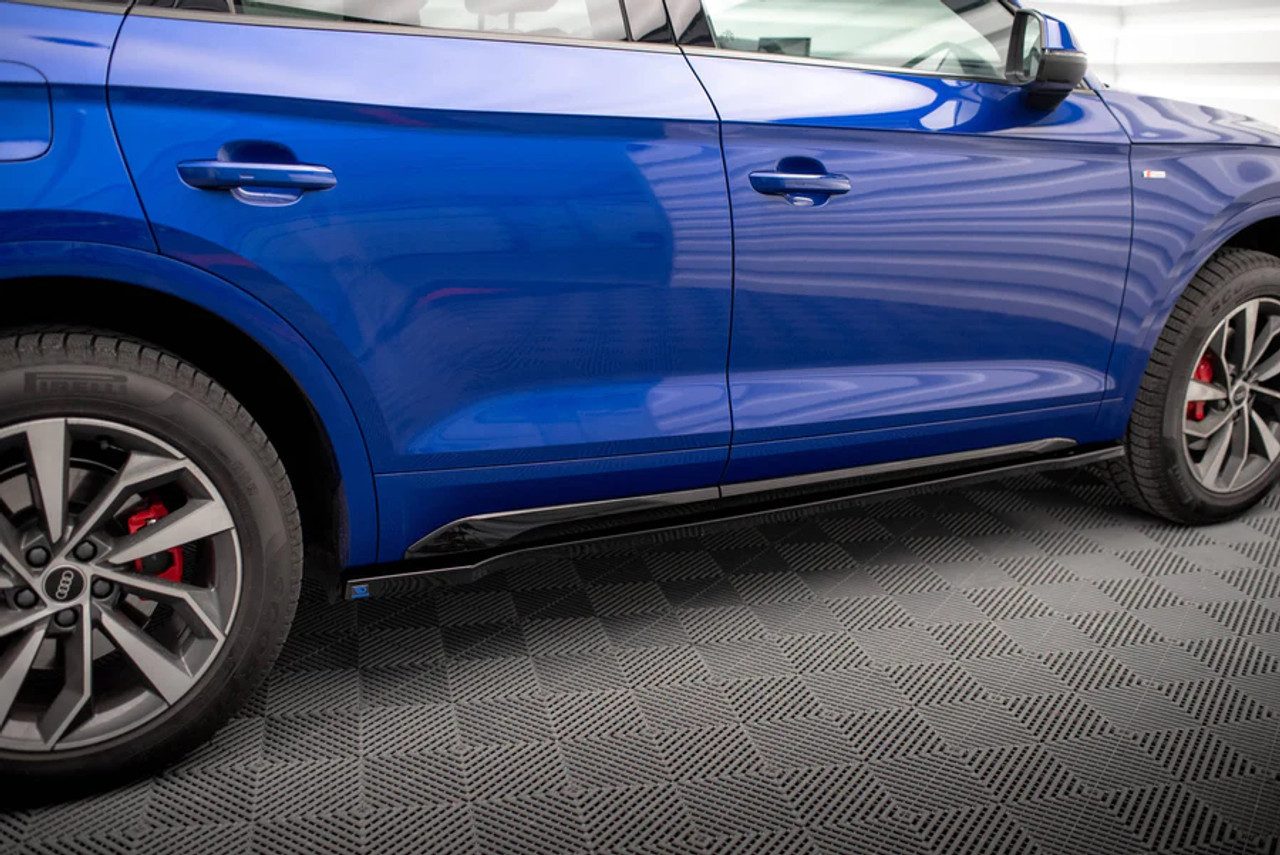 Maxton Design Side Skirt Diffusers for B9.5 SQ5 & Q5 S-Line Facelift (SUV & Sportback)