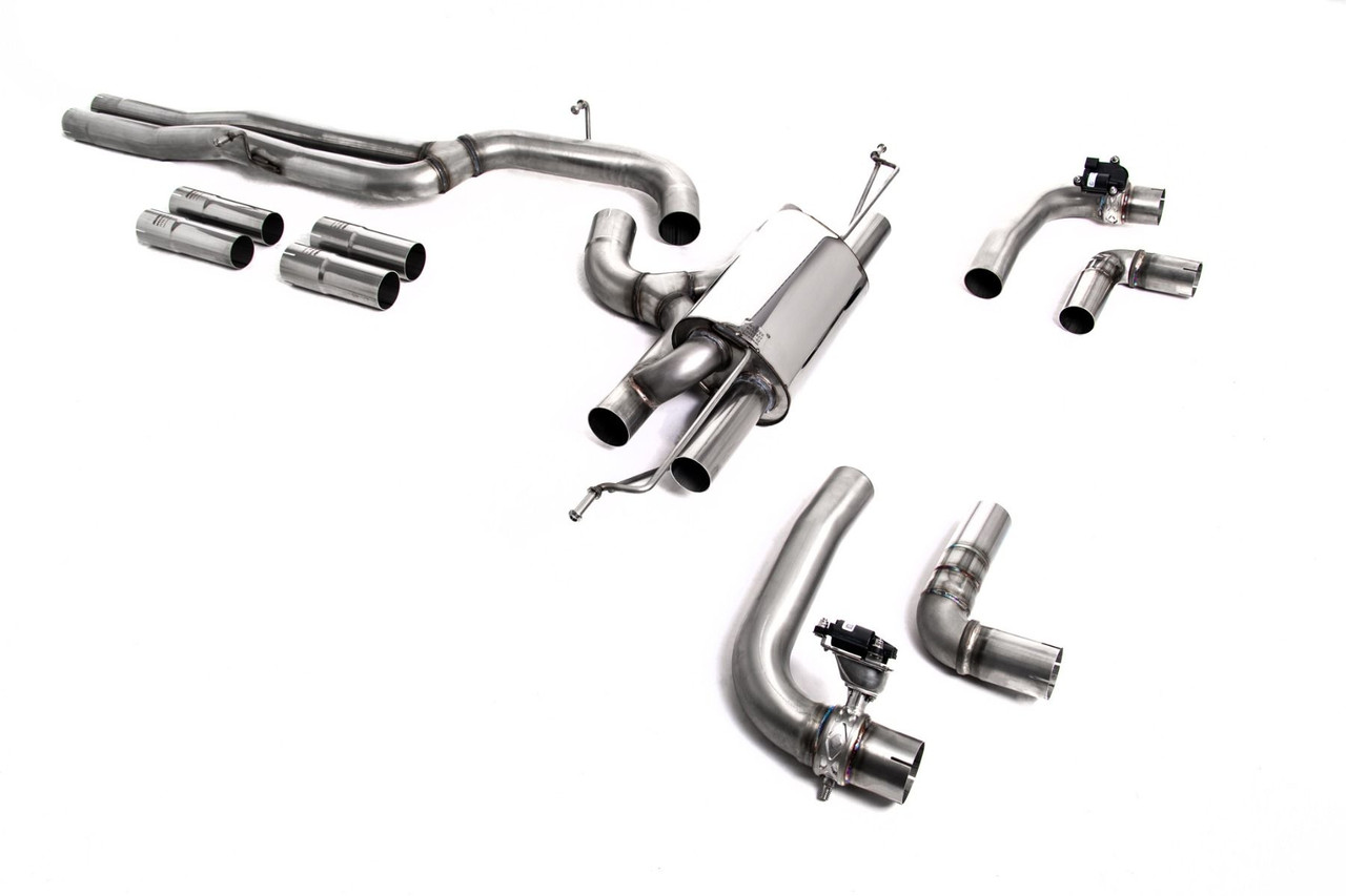 Milltek Race Non-Resonated 80mm OPF/GPF Back Exhaust for 8Y RS3 (Loudest)