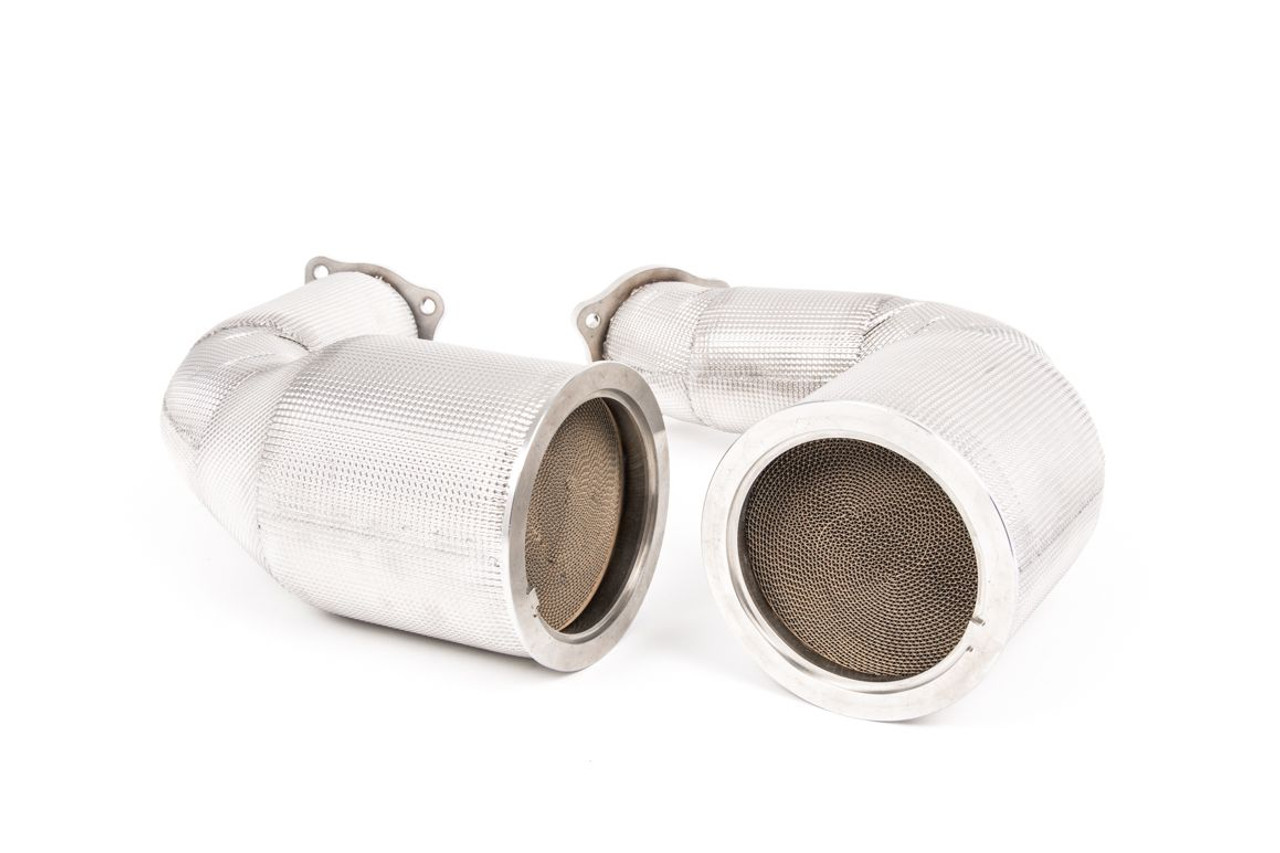 Milltek Large Bore Downpipes w/ HJS High Flow Cats for B9/B9.5 RS5 Coupe & Sportback