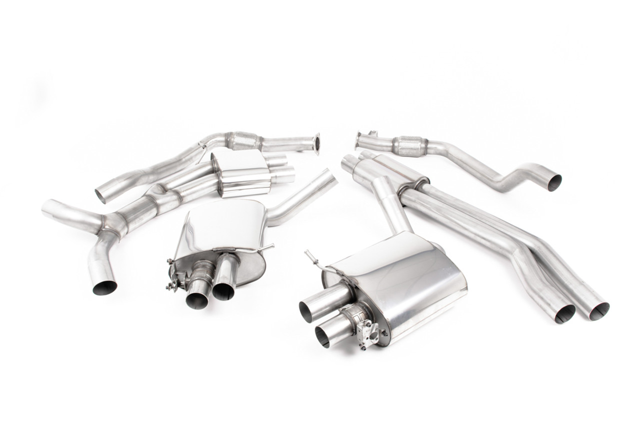 Milltek Resonated Catback Exhaust for B9.5 RS5 Coupe Facelift (Quieter)