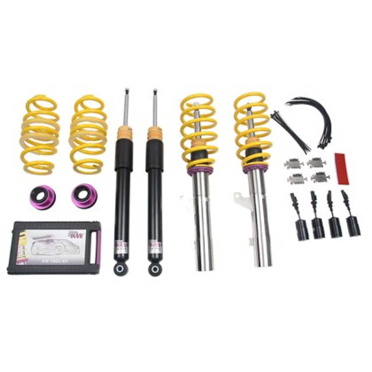 KW V2 Coilovers for MK7 GTI & GLI (w/ DCC Delete Kit)