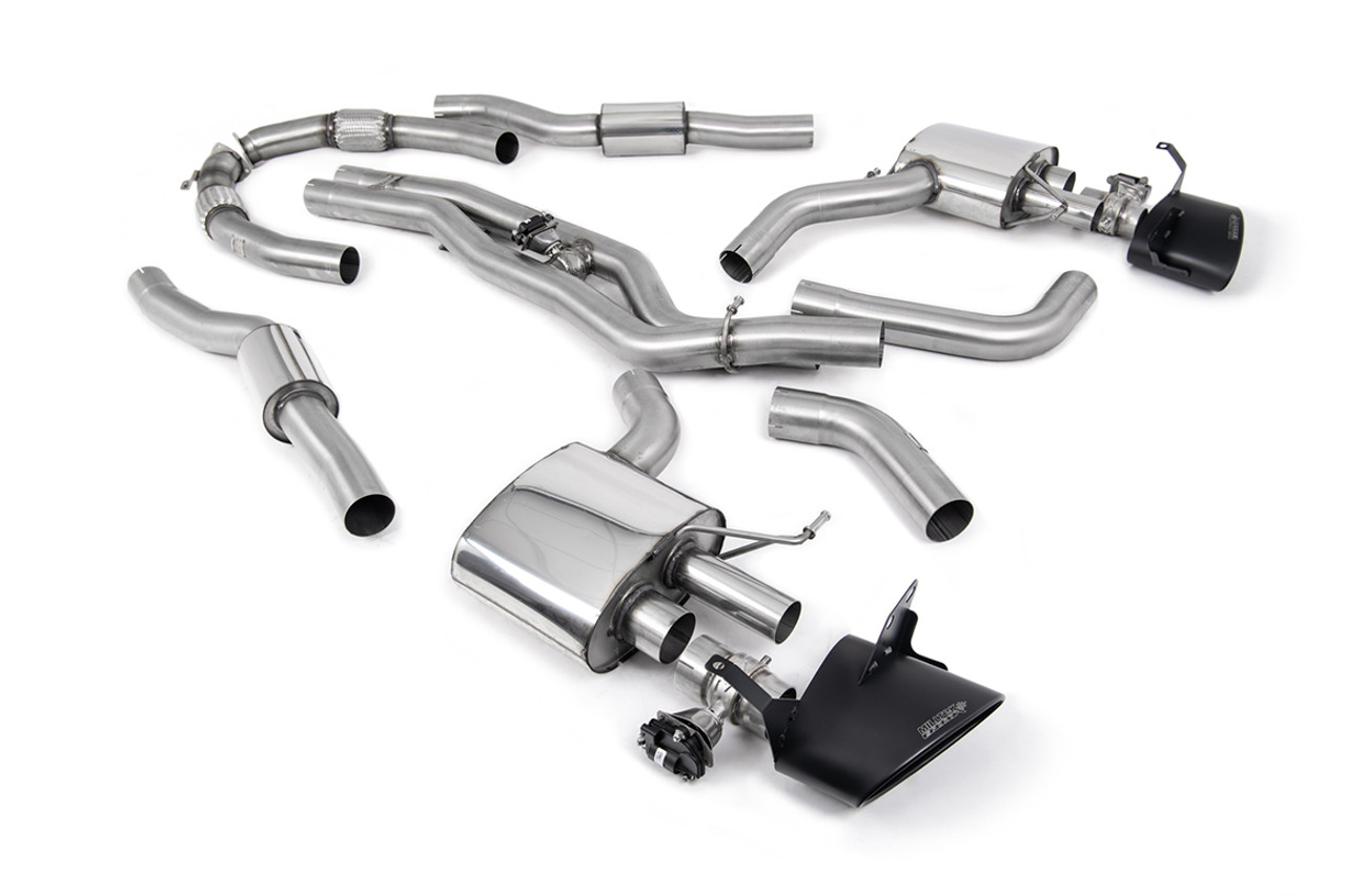 Milltek Resonated Catback Exhaust for C8 RS6 & RS7 (Quieter) - No Cutting Required