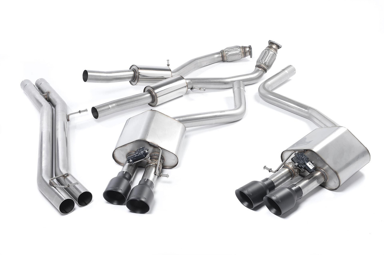 Milltek Resonated Catback Exhaust for D4 S8 (Quieter)