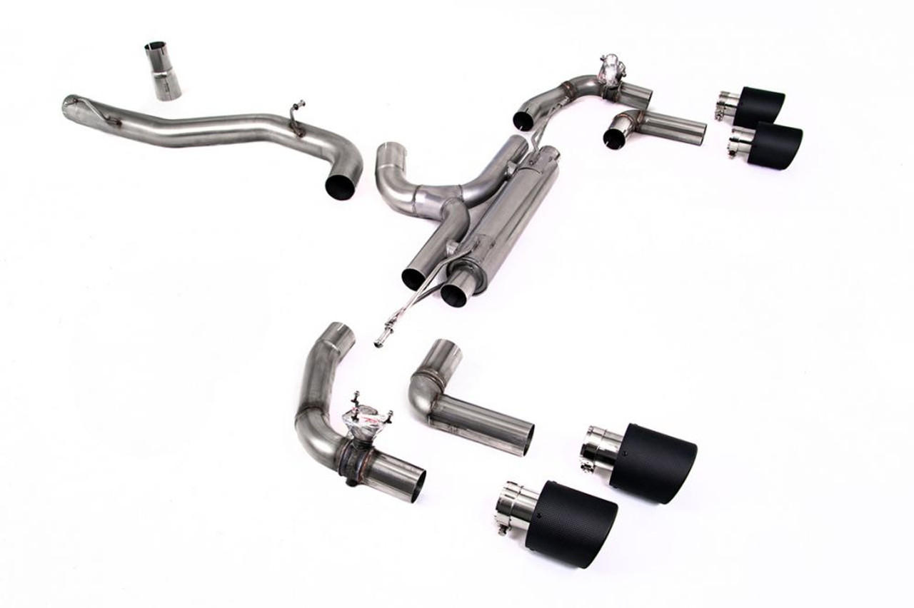 Milltek 80mm Race Valved Catback Exhaust for MK8 Golf R (Louder)