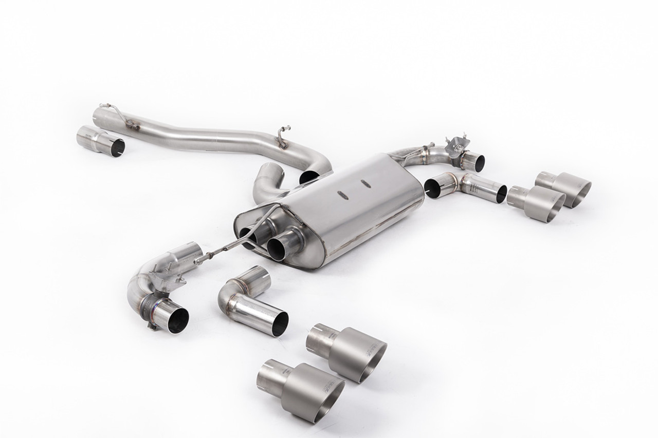 Milltek 80mm Non-Resonated & Valved Catback Exhaust for MK7.5 Golf R (Louder)