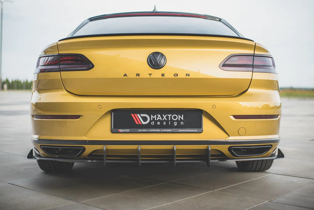 Maxton Design Racing Durability Rear Valance + Flaps for VW Arteon R-Line (Pre & Post Facelift)