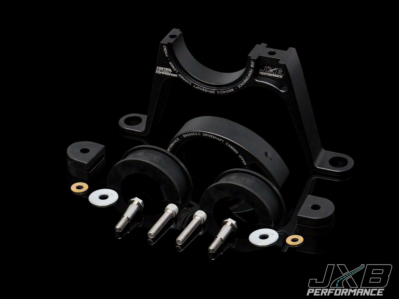 JXB Performance Driveshaft Center Support Bearing Carrier Upgrade for Audi B9 A4 & A5 w/ 6MT