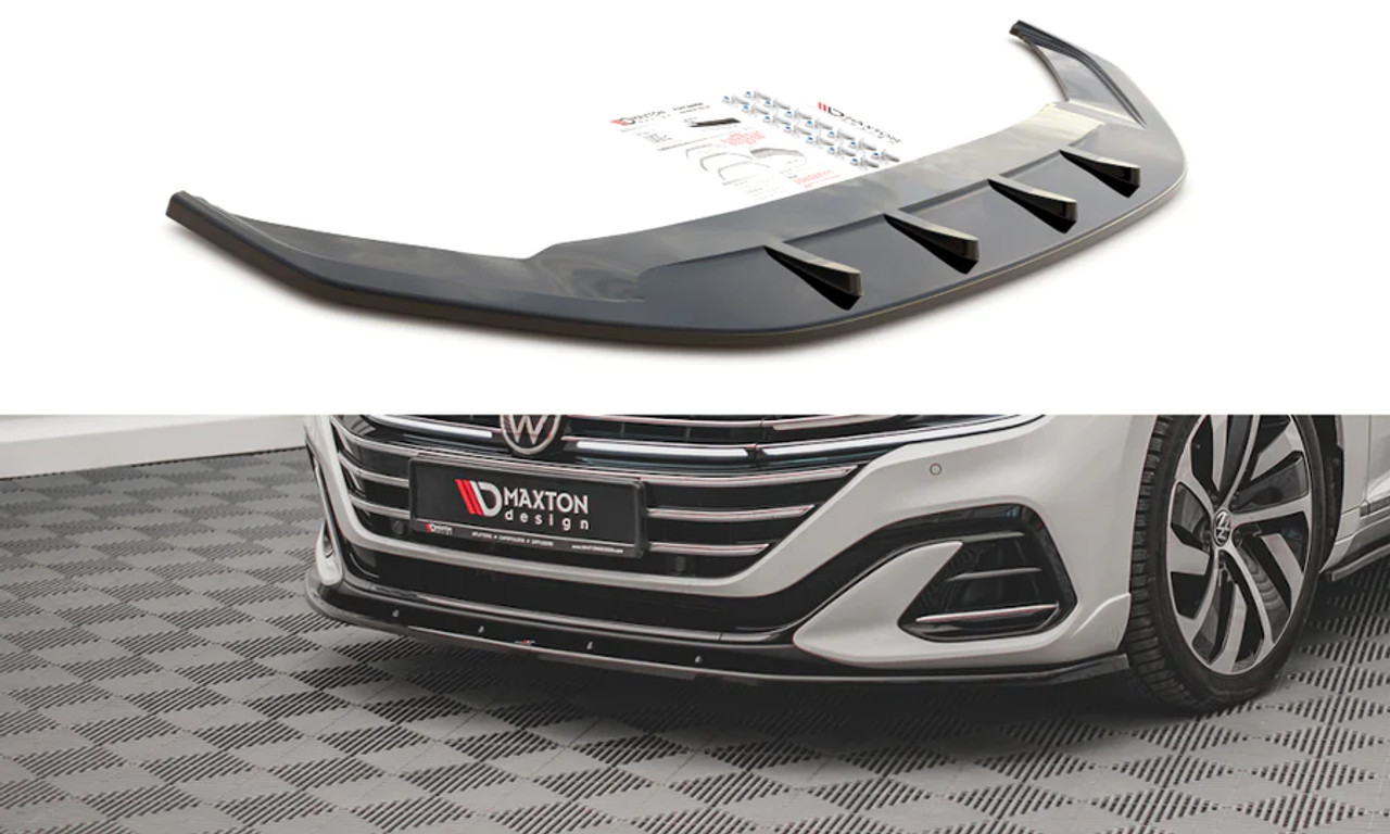 Maxton Design Front Splitter V.2 for VW Arteon R-Line (Facelift)