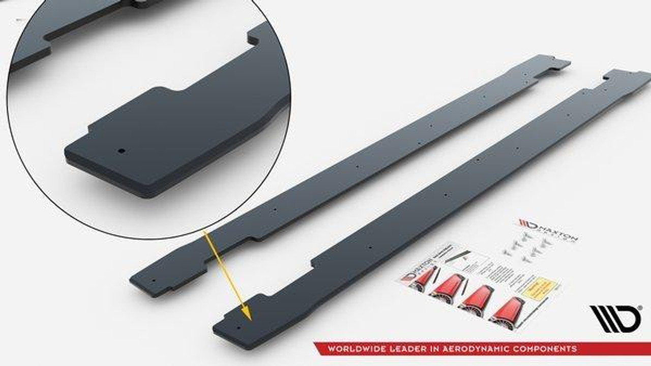 Maxton Design Street Pro Side Skirt Diffusers for VW Arteon R-Line (Facelift)
