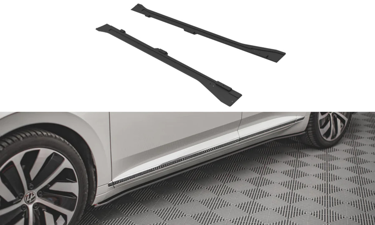 Maxton Design Street Pro Side Skirt Diffusers for VW Arteon R-Line (Facelift)