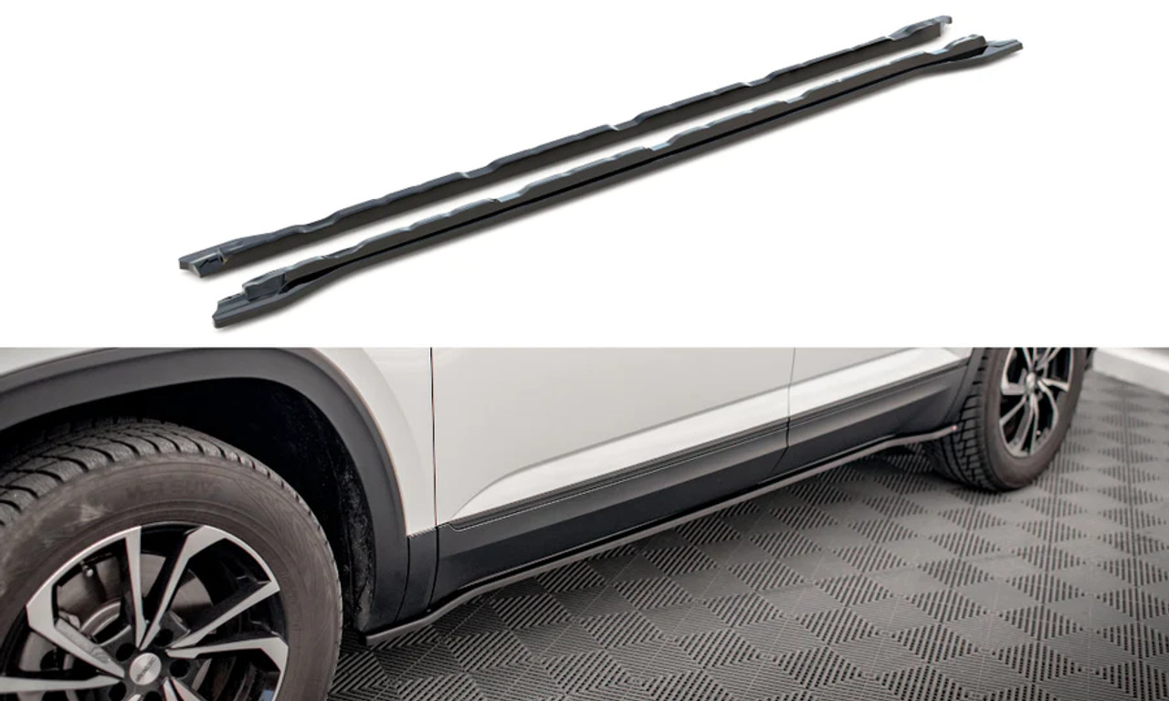 Maxton Design Side Skirt Diffusers for 2020-2023 VW Atlas Cross Sport