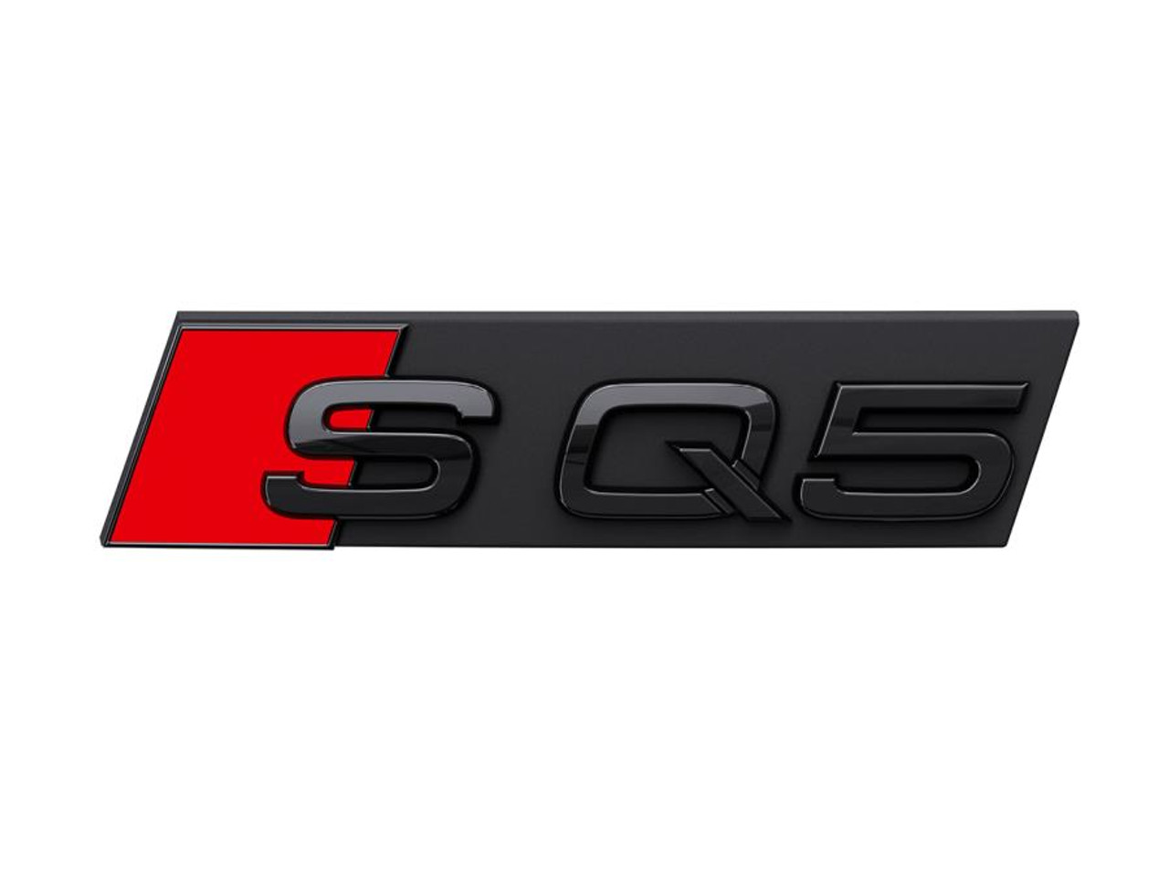 Genuine VW / Audi Black SQ5 Front Emblem for 2021-2024 B9.5 SQ5 & SQ5 Sportback