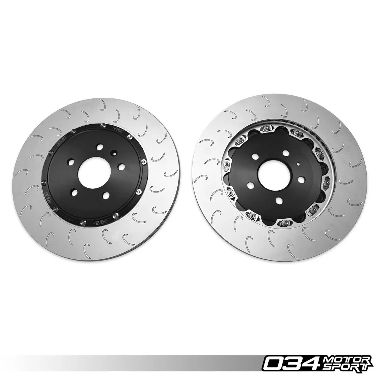 034Motorsport 2-Piece Floating Rear Brake Rotor Upgrade for C8 S6 & S7, D5 A8 & S8 & 4M/4M.5 Q7, SQ7, Q8 & SQ8