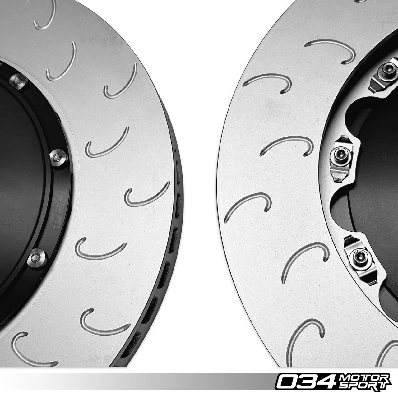 034Motorsport 2-Piece Floating Rear Brake Rotor Upgrade for C8 S6 & S7, D5 A8 & S8 & 4M/4M.5 Q7, SQ7, Q8 & SQ8