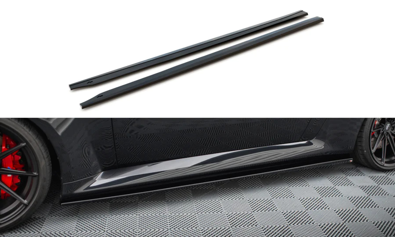 Maxton Design Side Skirt Diffusers V.3 for G87 M2