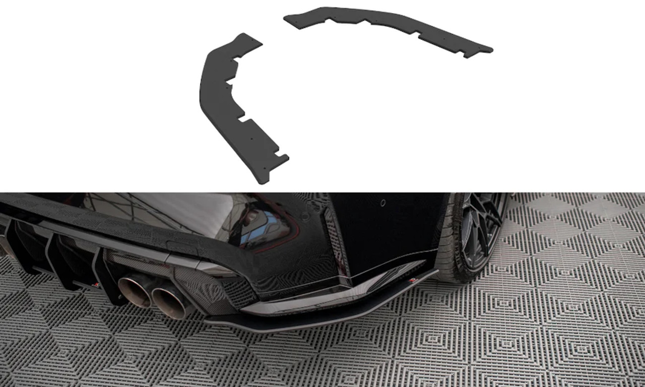 Maxton Design Street Pro Rear Side Splitters for G82 M4