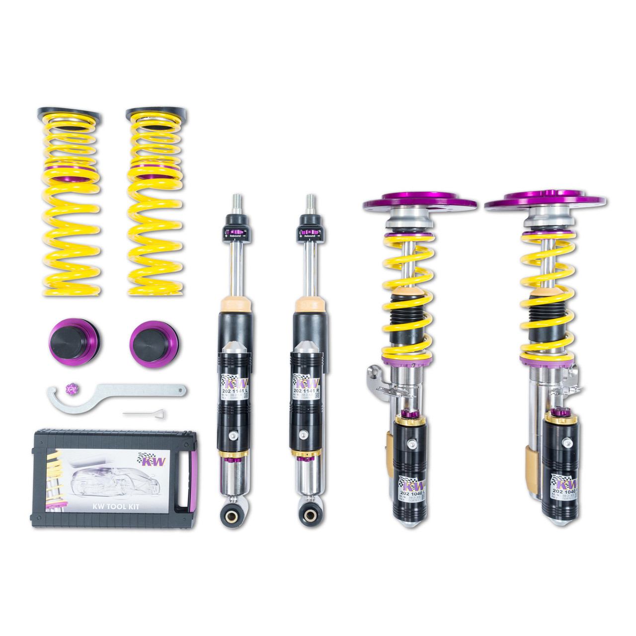 KW V4 Coilovers for F87 M2 & M2 Competition