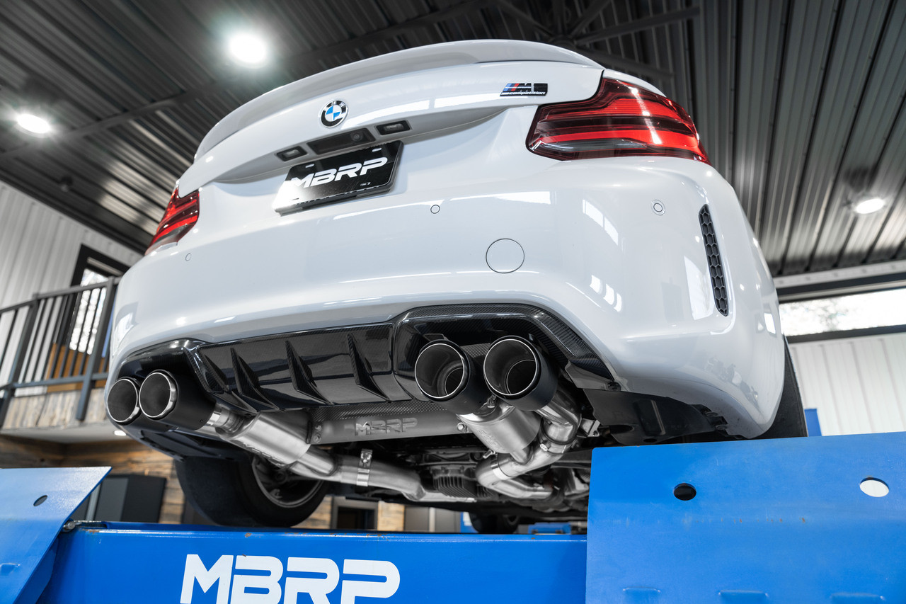 MBRP Armor Pro Resonator-Back Exhaust System for F87 M2 Competition