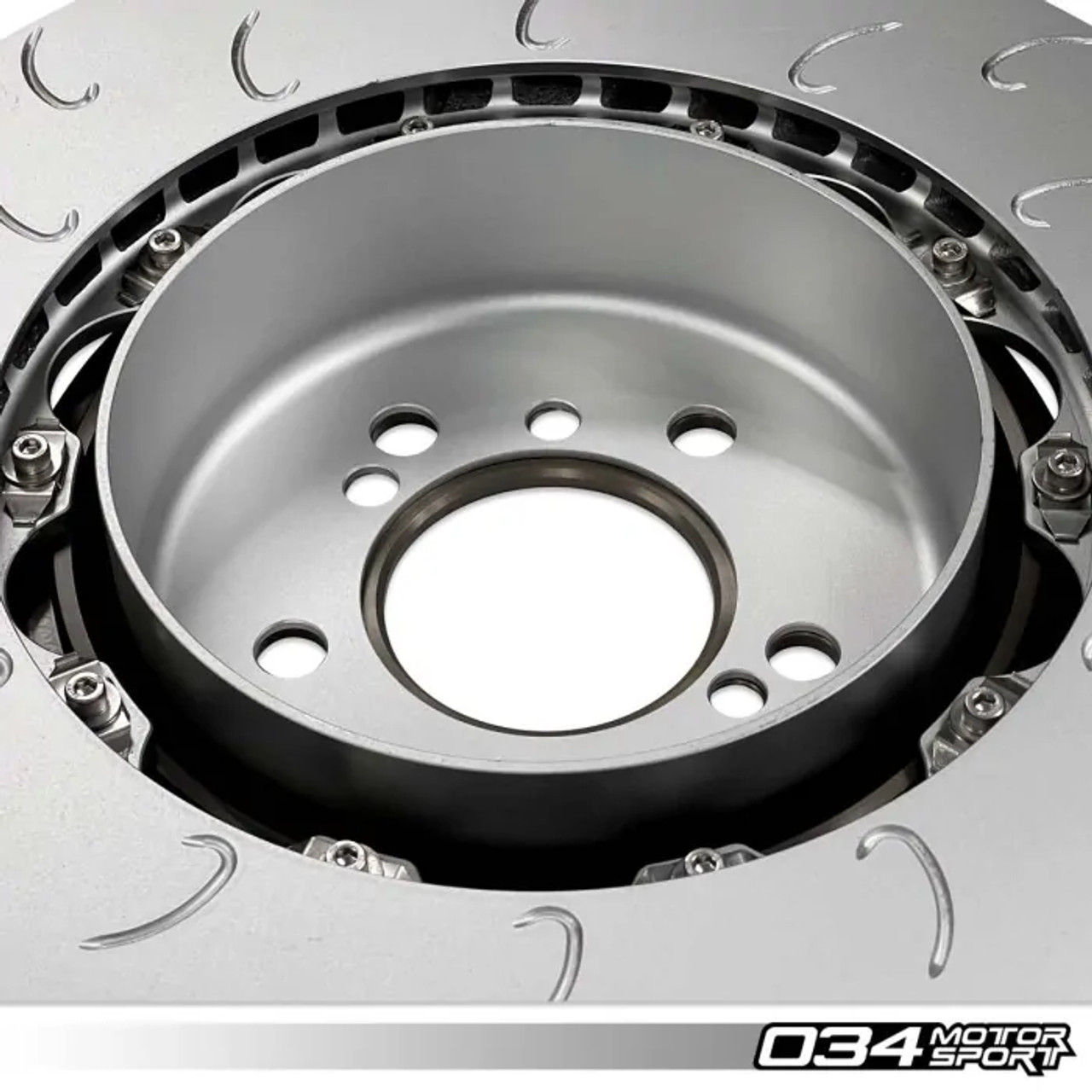 034Motorsport 2-Piece 370mm Floating Rear Brake Rotor Upgrade for F8X M2, M3 & M4