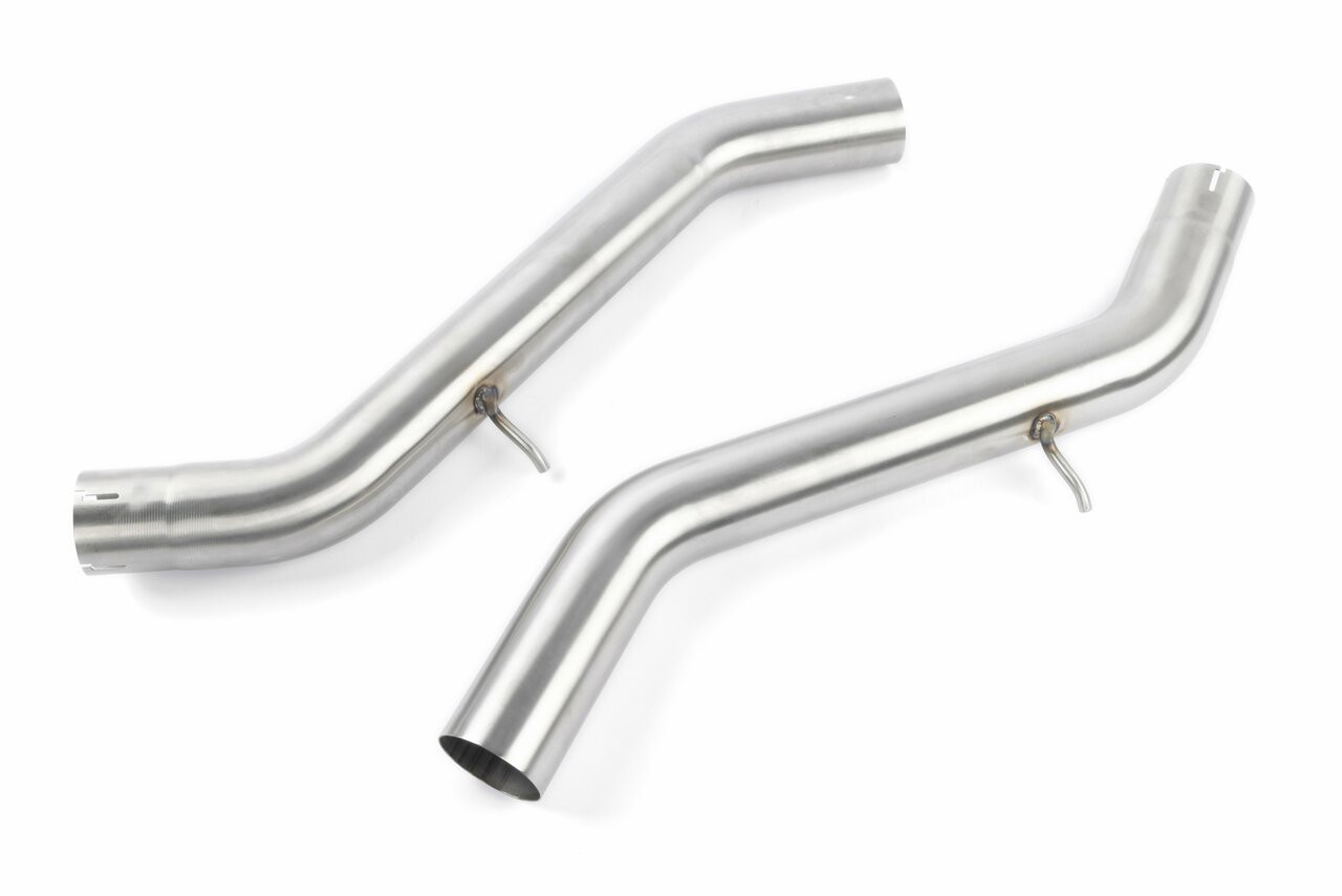 Dinan Valved Axle-Back Exhaust for G87 M2 - Polished Tips