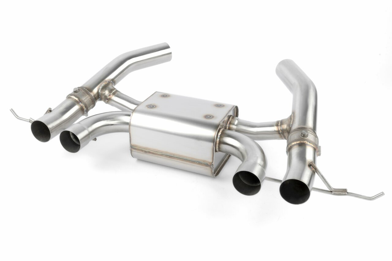 Dinan Valved Axle-Back Exhaust for G87 M2 - Polished Tips