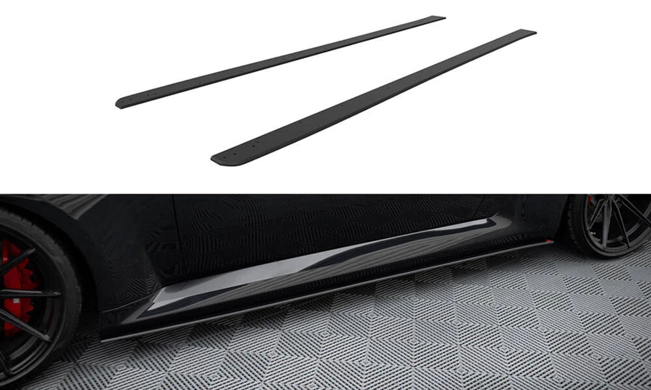 Maxton Design Street Pro Side Skirt Diffusers V.1 for G87 M2