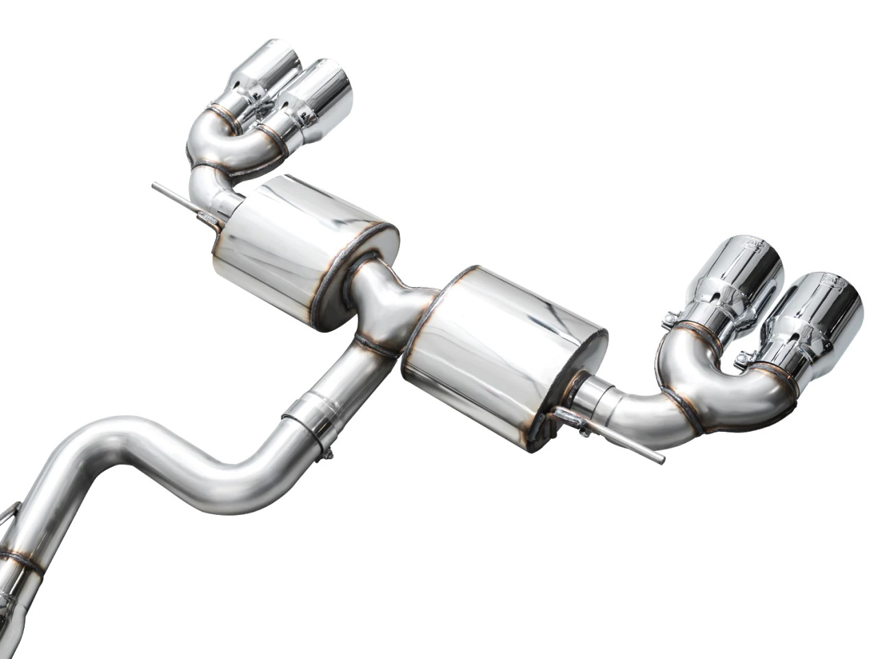 AWE Touring Edition Catback Exhaust for MK8 Golf R
