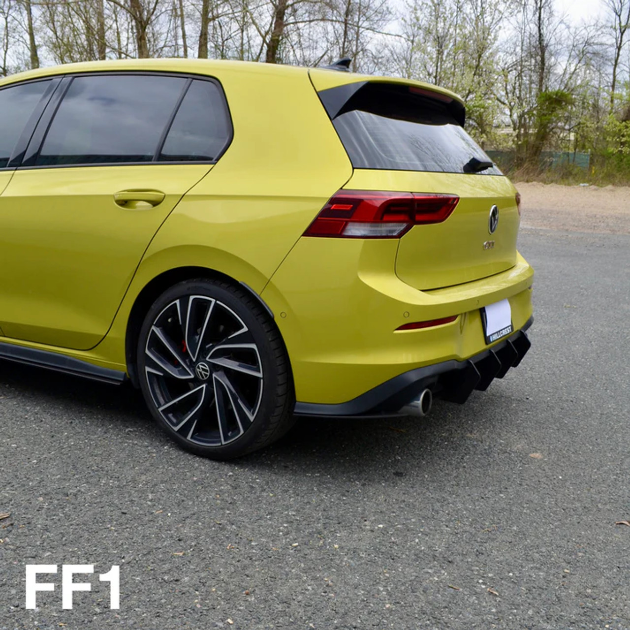 CJM Industries Rear Diffuser for MK8 GTI