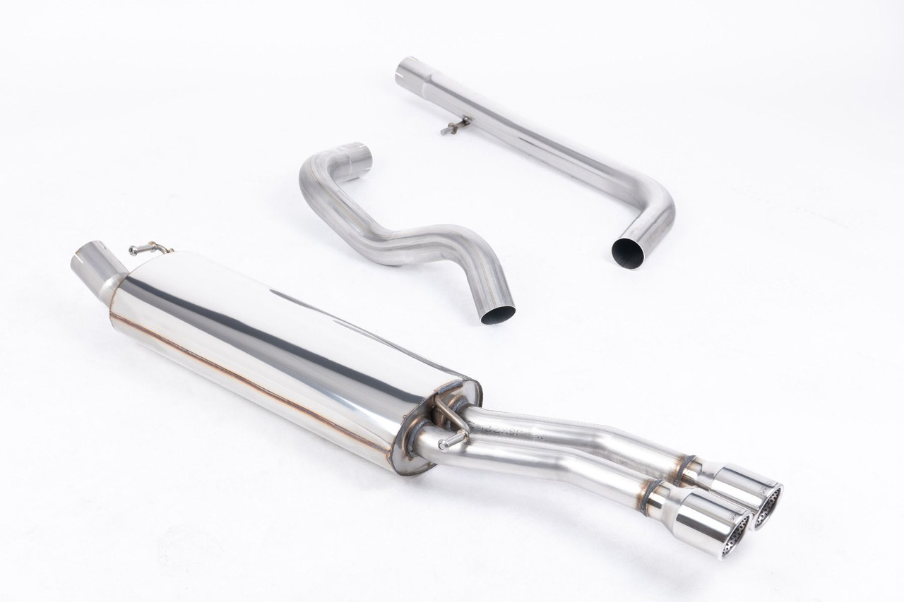 Milltek 2.5" Non-Resonated Catback Exhaust for MK4 Jetta (Louder)