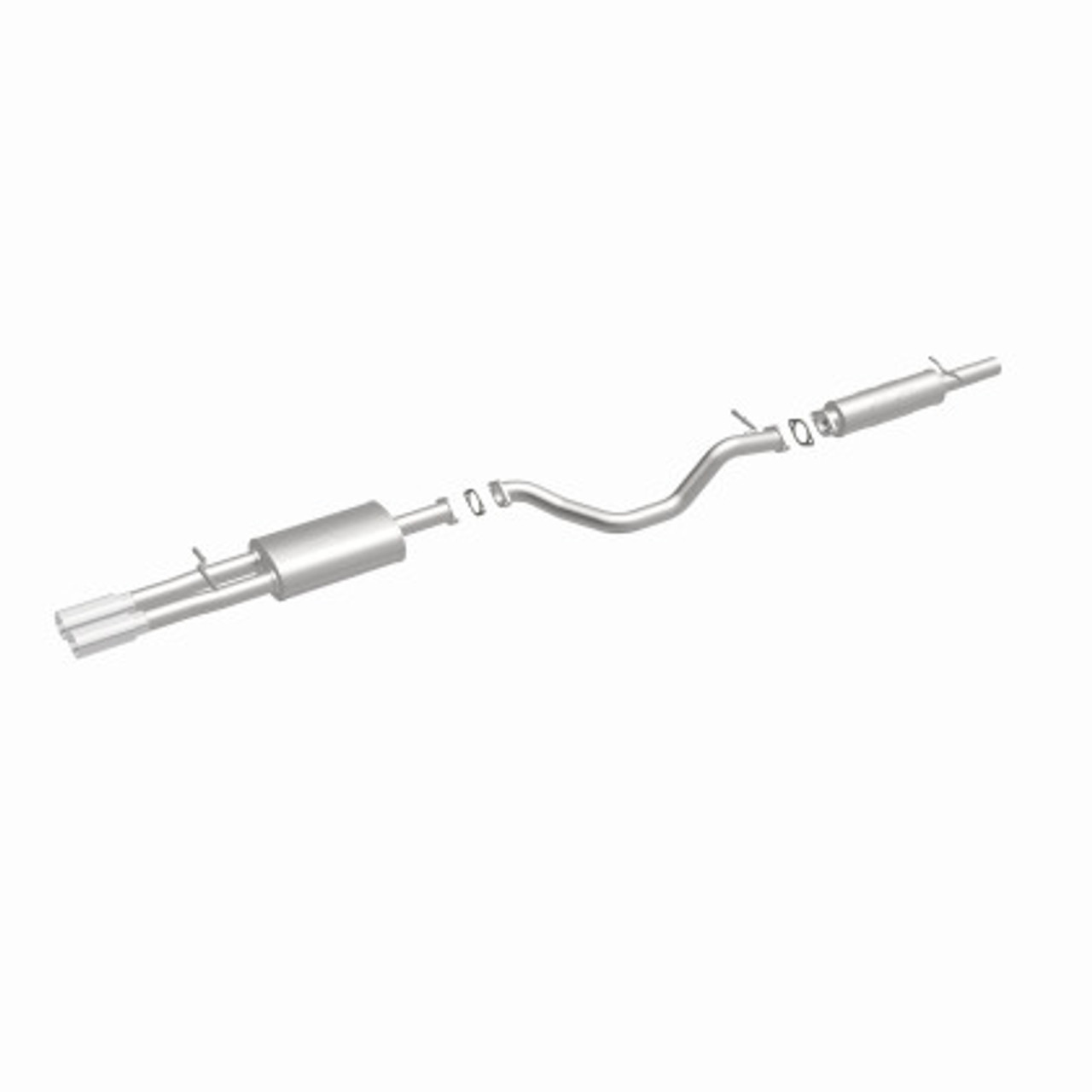 Magnaflow Stainless Steel Touring Series Catback Exhaust for 02-05 MK4 Jetta 1.8T & 2.8 VR6