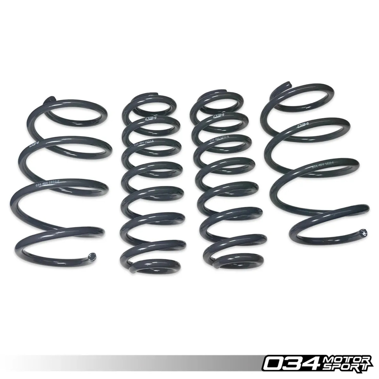 034Motorsport Dynamic+ Lowering Springs for MK7 e-Golf