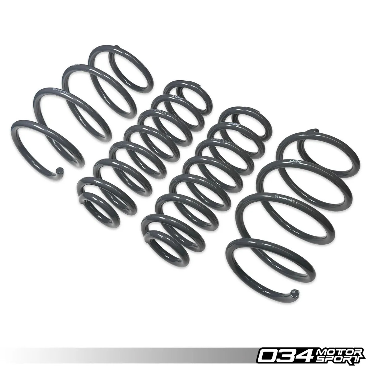 034Motorsport Dynamic+ Lowering Springs for MK7 e-Golf