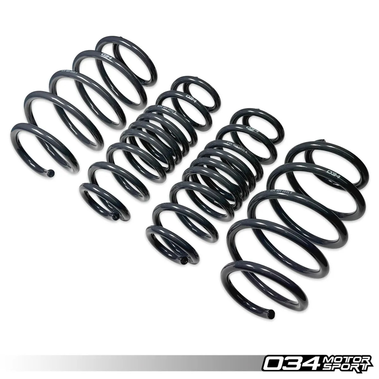 034Motorsport Dynamic+ Lowering Springs for MK6 Golf R