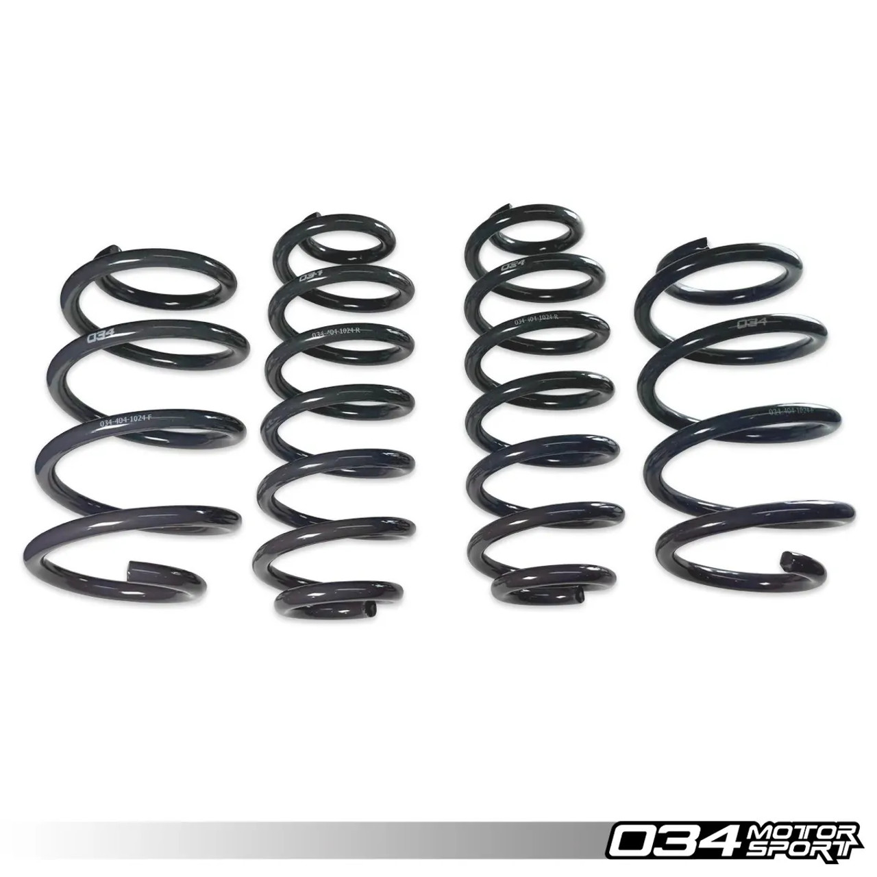034Motorsport Dynamic+ Lowering Springs for 8P A3 3.2 VR6