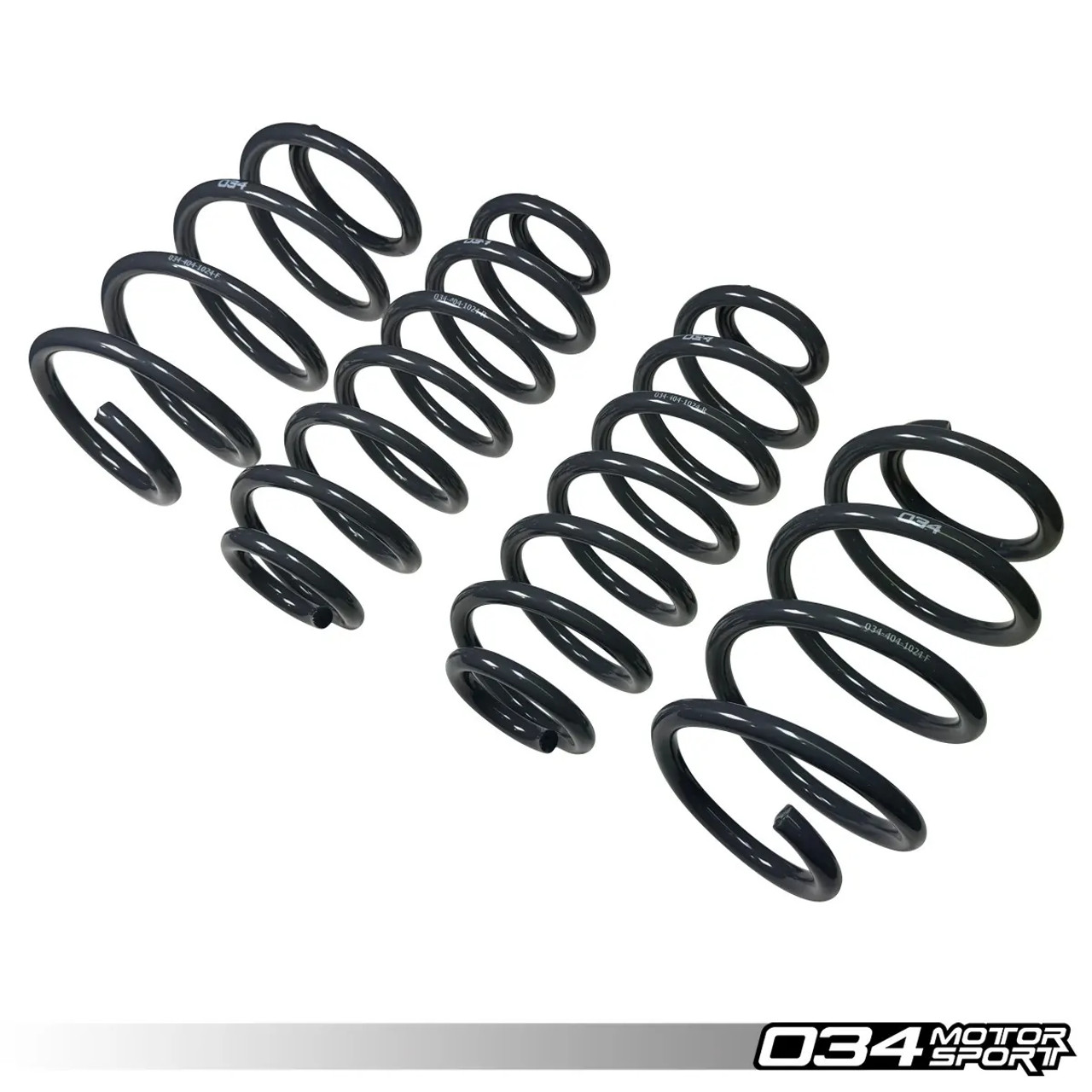 034Motorsport Dynamic+ Lowering Springs for 8P A3 3.2 VR6