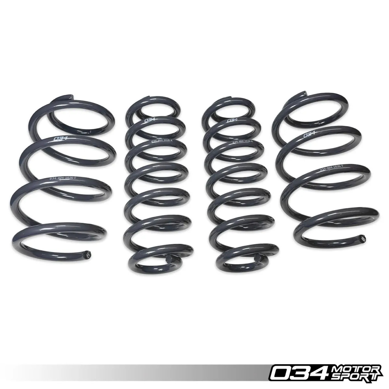 034Motorsport Dynamic+ Lowering Springs for F3 Q3 2.0T