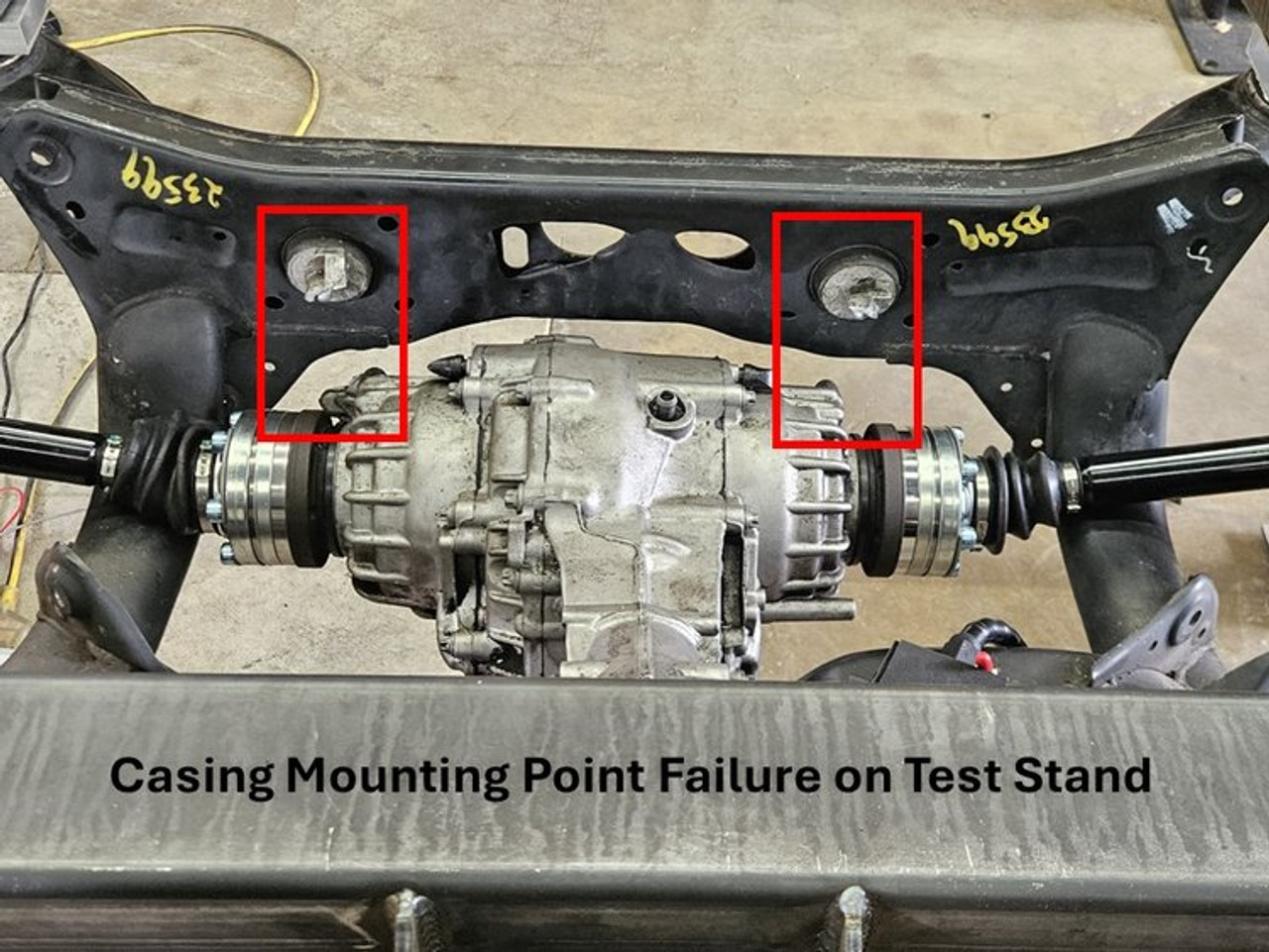 JXB Performance Sport Differential Brace for Audi B8/C7/D4