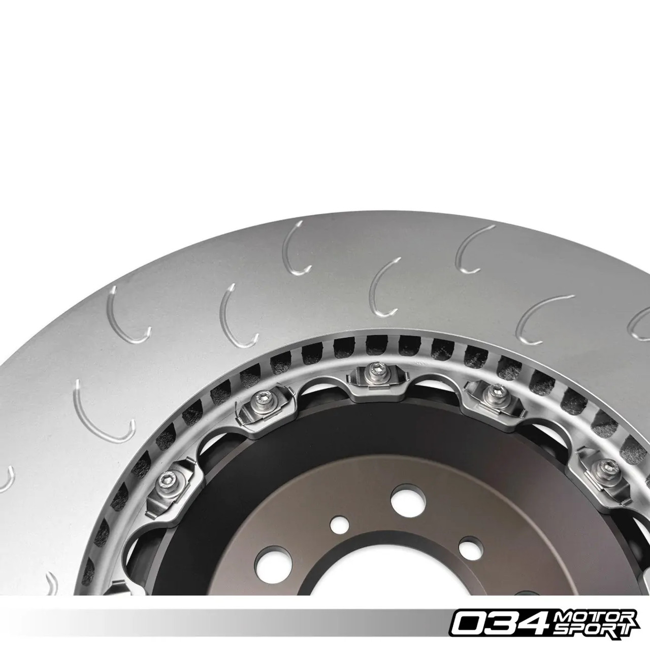034Motorsport 2-Piece Floating Front Brake Rotor Upgrade Kit for F8X BMW M2 Competition/CS, M3/M4 C/CS, & M4 GTS (2NH/2NK Caliper)