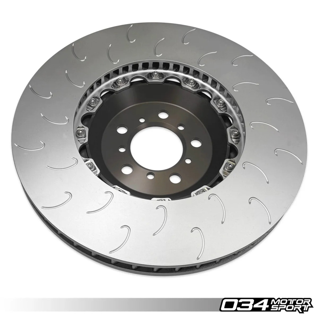 034Motorsport 2-Piece Floating Front Brake Rotor Upgrade Kit for F8X BMW M2 Competition/CS, M3/M4 C/CS, & M4 GTS (2NH/2NK Caliper)