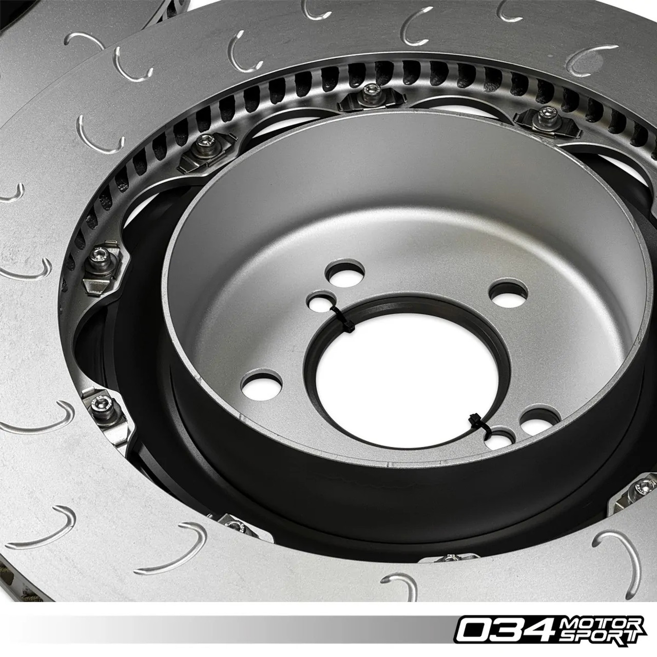 034Motorsport 2-Piece Floating Rear Brake Rotor Upgrade Kit for F8X BMW M2 Competition/CS, M3/M4 C/CS, & M4 GTS (2NH/2NK Caliper)