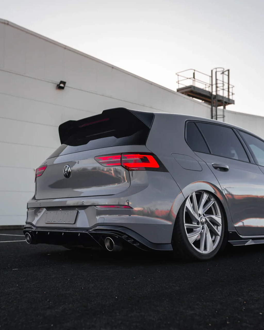 ZAERO Design EVO-1 Gloss Black Rear Spoiler for MK8/MK8.5 GTI