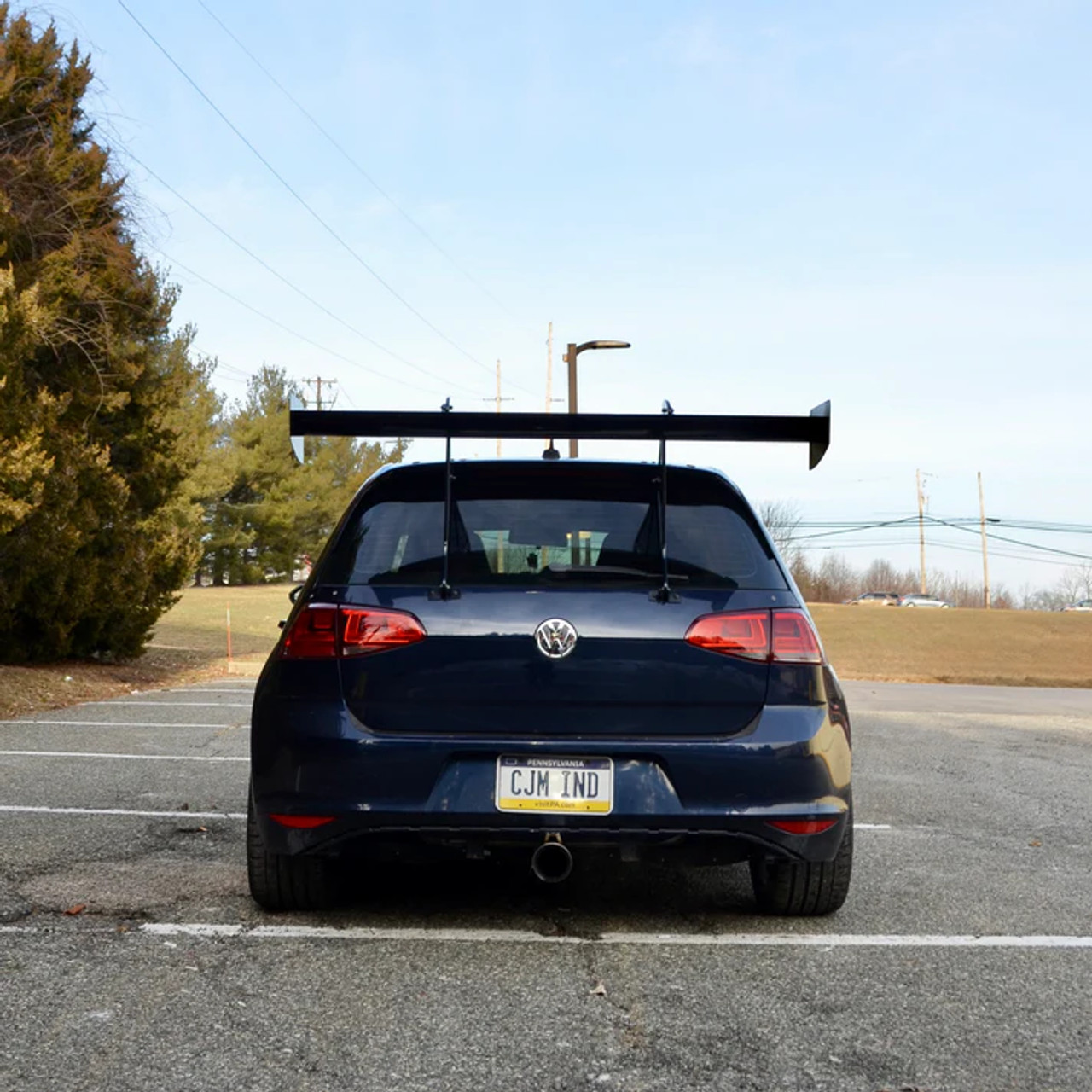 CJM Industries Swan Neck Wing for MK7 GTI & Golf R