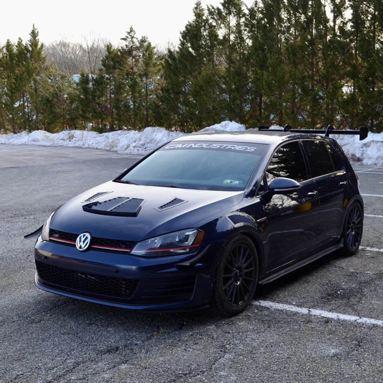CJM Industries Swan Neck Wing for MK7 GTI & Golf R