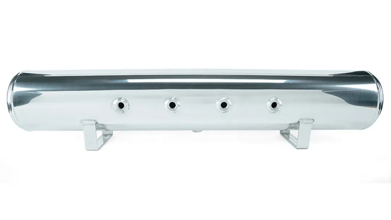 Air Lift Performance 5 Gallon Polished Tank w/ Viair 444C Chrome Compressor Kit